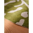 thumbnail image 4 of Rugsotic Carpets Hand Tufted Wool Eco-Friendly Area Rugs - 8'x8', Round, Beige Green, Modern Contemporary Design, High Pile Handmade Anti Skid Rugs for Living Room, Bed Room (K00716), 4 of 7