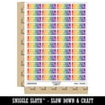 thumbnail image 2 of Remote Deposit Bank Check Sticker Set - Rainbow - Gloss Finish - 1.25" Mini, 2 of 7