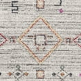 thumbnail image 3 of SAFAVIEH Adirondack Lesleigh Geometric Area Rug, Light Grey/Red, 3' x 5', 3 of 6