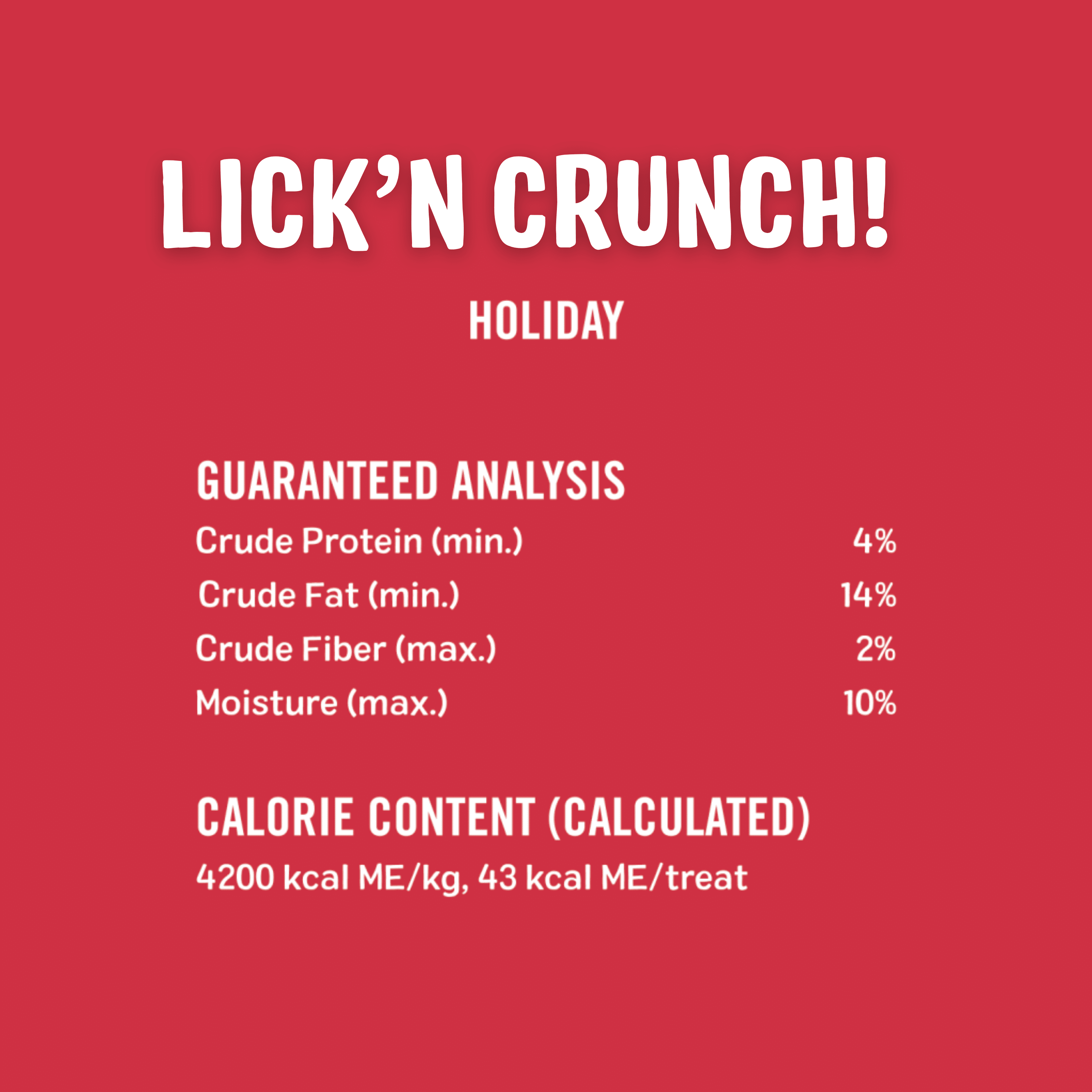 Three Dog Bakery Holiday Lick'n Crunch, Carob Cookie w/ Red Crème, Vanilla Flavored Filling, Premium Treats for Dogs, 13 Ounces Each