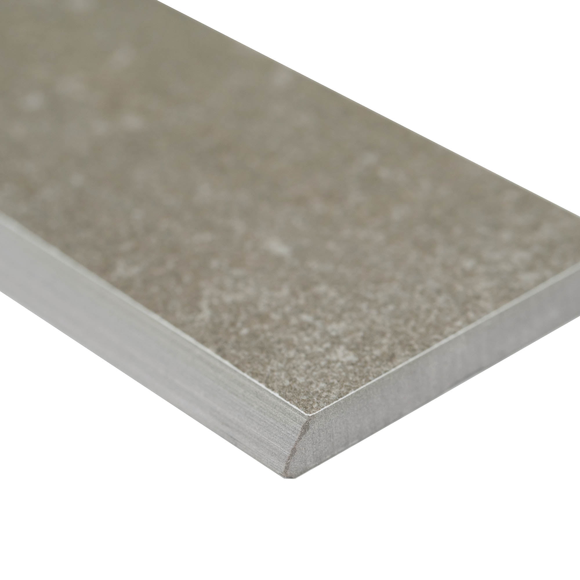 MSI Dimension Gris Bullnose 3 In. X 24 In. Matte Porcelain Wall Tile
