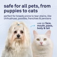 thumbnail image 5 of Petpost Tear Stain Remover Solution for Dogs - 8 oz Bottle - Gentle Coconut Oil Eye Cleanser for White Fur Breeds - Chemical & Bleach Free, 5 of 9