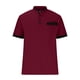 thumbnail image 4 of Playera Elvqul Hombre Liso Vino Manga Corta Playa Cuello Mao Botones Algodón, 4 of 6