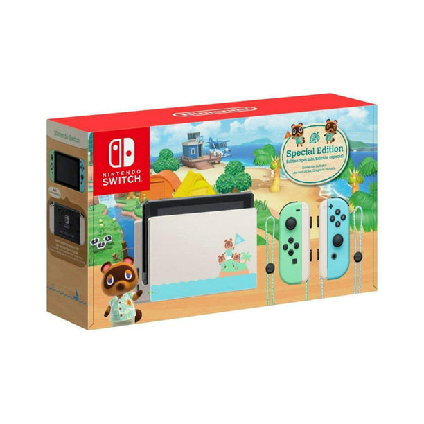 Nintendo Switch Animal Crossing: New Horizons Edition Bundle with Animal Crossing - Walmart.com