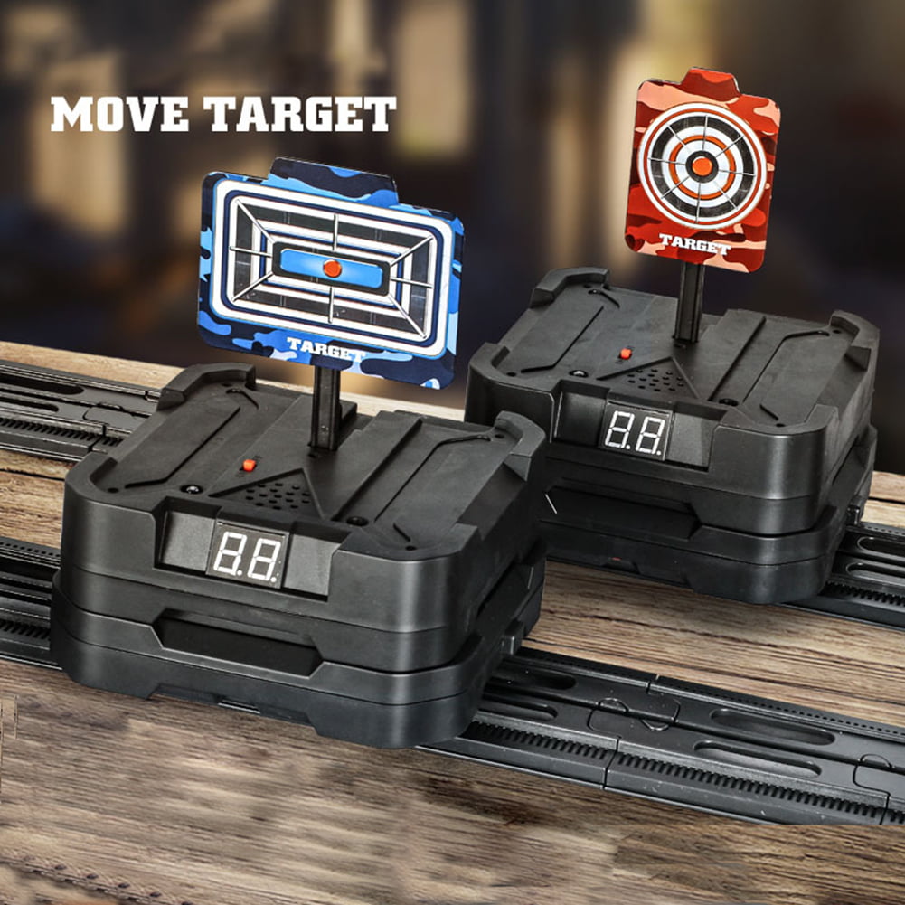 Electric Scoring Target Auto Moving Gun Target Outdoor Sport Practice Toys 