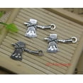 thumbnail image 2 of U8MO Lot 5/20/50X retro style Jewelry Making ax alloy charms pendants 28x17mm-20pcs, 2 of 4