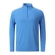 thumbnail image 4 of pstuiky hombres de manga larga, Camisa deportiva de manga larga con cuello alto, ligera, transpirable y de color liso con cremallera para hombre salir tops xl, 4 of 9