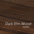 thumbnail image 5 of Dreux Gunmetal Elm Wood Steel Bar Table 42 Inch, 5 of 7