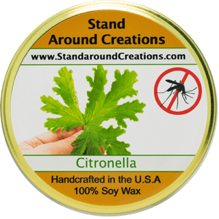 CITRONELLA TUREEN 11-OZ. ALL NATURAL SOY CANDLE