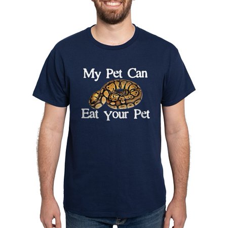 CafePress - My Pet Can Eat Your Pet Dark T Shirt - Men s Classic Cotton T-Shirts