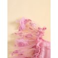thumbnail image 4 of Suealasg Baby Girl Birthday Outfit Leaf Embroidery Lace Tulle Romper Dress 3M 6M 12M 18M Infant Girl Summer Photoshoot Dress Clothes, 4 of 9