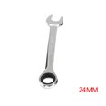 thumbnail image 4 of Kenally Perno para motocicleta y coche, llaves de carraca de cabeza fija, herramientas de reparación de engranajes de par de llave de doble extremo de Artesanía 24 mm Kenally JJ8650-18, 4 of 6