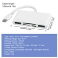 thumbnail image 6 of USB C SD Card Reader, TSV Type C 3.0 OTG Camera Memory Card Reader, Micro SD/TF/CF Card Reader Aluminum Adapter for TF SD Micro SD SDXC SDHC MMC, iPad, MacBook Pro/Air, Chromebook, More USB C Devices, 6 of 7