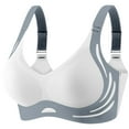 thumbnail image 3 of Powerful Bra 2025 Summer Bras Wireless Comfortable Full Coverage Bralettes, 3 of 5