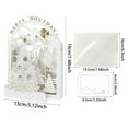 thumbnail image 2 of SIfdSeng Get it Fast 3D up Greeting Card with Decorative Festive Message & Gratitude Note for Holiday Giving, 2 of 5