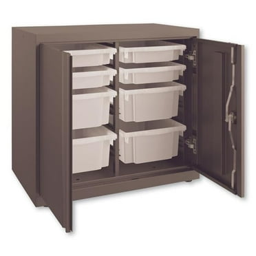 Modular Storage Cabinet, Charcoal
