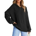 thumbnail image 6 of Charmo Women's Stripled Printed Hoodies Long Sleeve Fall Pullover Sweatshirts, 6 of 8