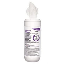 Diversey Oxivir Wipes, 7 inches x 8 inches, 60 Wipes Per Canister, 12 Canisters Per Carton