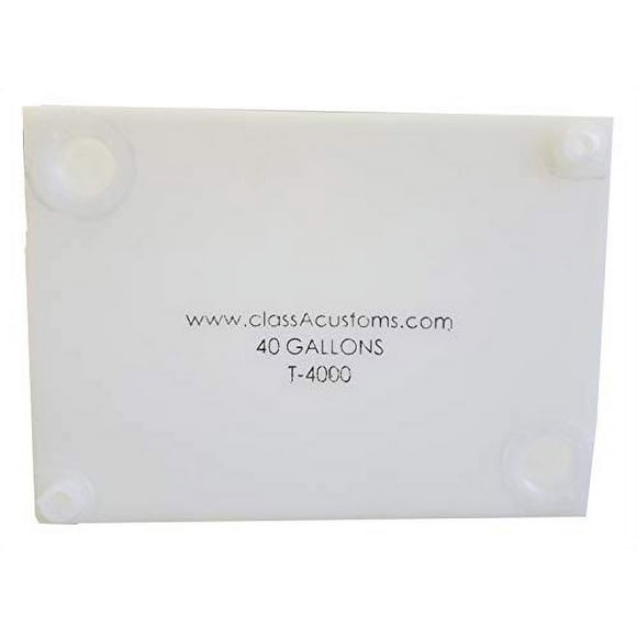 Class A Customs | T-4000 | One (1) RV Fresh Water 40 Gallon Tank, Grey Water