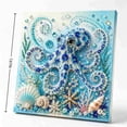 thumbnail image 5 of Diamond Painting Sea Art Kit, Full Rhinestone Canvas DIY Craft Set With Ocean Theme Design, Handmade Wall Decoration for Adults, 5 of 6