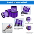 thumbnail image 4 of Repuesto de Filtro Lavable para Aspiradora Dy*son V10 SV12 Accesorios de Filtro HEPA Piezas de Repuesto Piezas para Electrodomésticos Del Hogar, 4 of 9