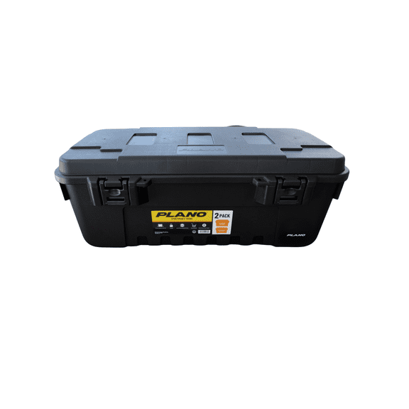 Plano Sportsman's Trunk Bundle, Black, 17-Gallon (L) in 27-Gallon (M)
