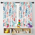 thumbnail image 5 of Blackout Kids Curtains,Pioneer Flower Floral Print Pattern Childrens Insulated Curtains Set Of 2,Bedroom Essentials,Toddler Room Decor 42"x54", 5 of 5