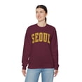 thumbnail image 7 of Seoul South Korea Sweatshirt Gifts Crew Neck Shirt Long Sleeve Unisex, 7 of 7