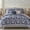Denim, variant on Levtex Home Adare Blush Reversible King / Cal King Comforter Set (106x94in) with 2 Pillow Shams (36x20in) - Floral Bedding - Blush and White - 100% Cotton King Size Comforter Set - Soft, Pre-Washed