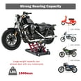 thumbnail image 5 of Costway Motorcycle ATV Jack Lift Stand Quad Dirt Street Bike Hoist 1500 Lbs, 5 of 10