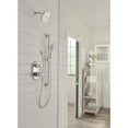 thumbnail image 2 of Moen UT3322 Chrome Manual 2-Modes 2-Handles Shower Valve Trim, 2 of 4