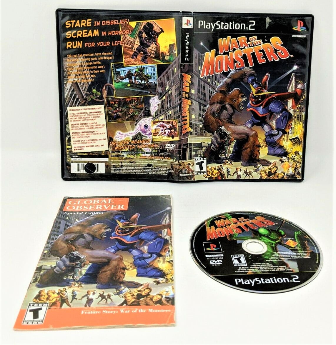 War of the Monster - PlayStation 2 - Walmart.com