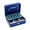 Blue, variant on simhoa Drawer Box Money Compartment Box with Key Professional Lock Safe for Commercial Restaurant Supermarket Cafe Black