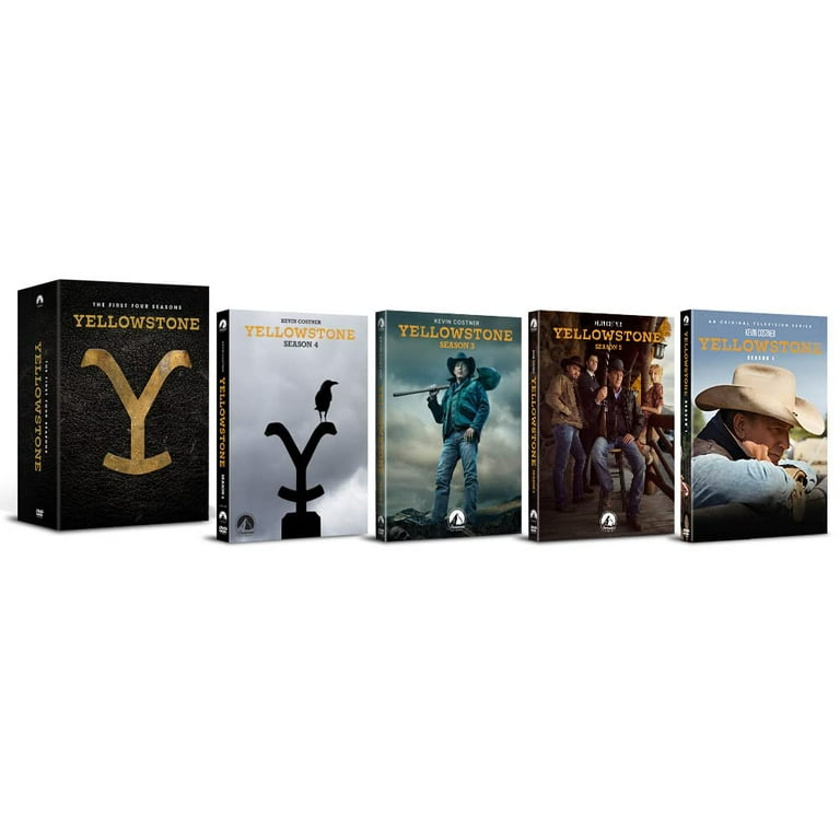 YELLOWSTONE Full TV Show Complete Series Seasons 1-4 DVD