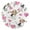 Gold, variant on Cute Beagle Dogs Hearts Valentine Round Wall Clock Silent Analog Battery Operated Black Pointer Home Decor 9.84" Diameter