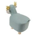 thumbnail image 2 of Kids Animal Footstools, Animal Shape Footstools Prevent Slip Giraffe Shape Cute  For Girls For Sitting Red,Blue, 2 of 8