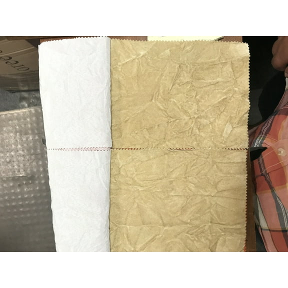 Crushed Flocking Velvet Upholstery/Curtain Fabric 10 Colors 60" by The Yard (BEIGE)