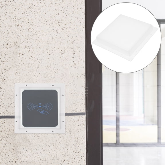 PENIKOKO Door Bell Lock Protective Cover Transparent Plastic Waterproof Cover for Access Control 1Pack