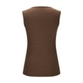 thumbnail image 6 of Summer Fashion Womens Vest Plus Size Leisure Three-quarter Sleeve Solid, 6 of 7