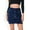 Navy Blue, variant on Women's High-Waist Sequin Mini Skirt Fitted Bodycon Glittering Design - Small, Fuschia