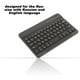 thumbnail image 5 of Teclado inalámbrico Bluetooth ruso ultrafino recargable de 7 pulgadas para Android, Windows e iOS, 5 of 12