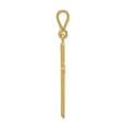 thumbnail image 2 of 14k Yellow Gold Cross Pendant Charm, 2 of 4