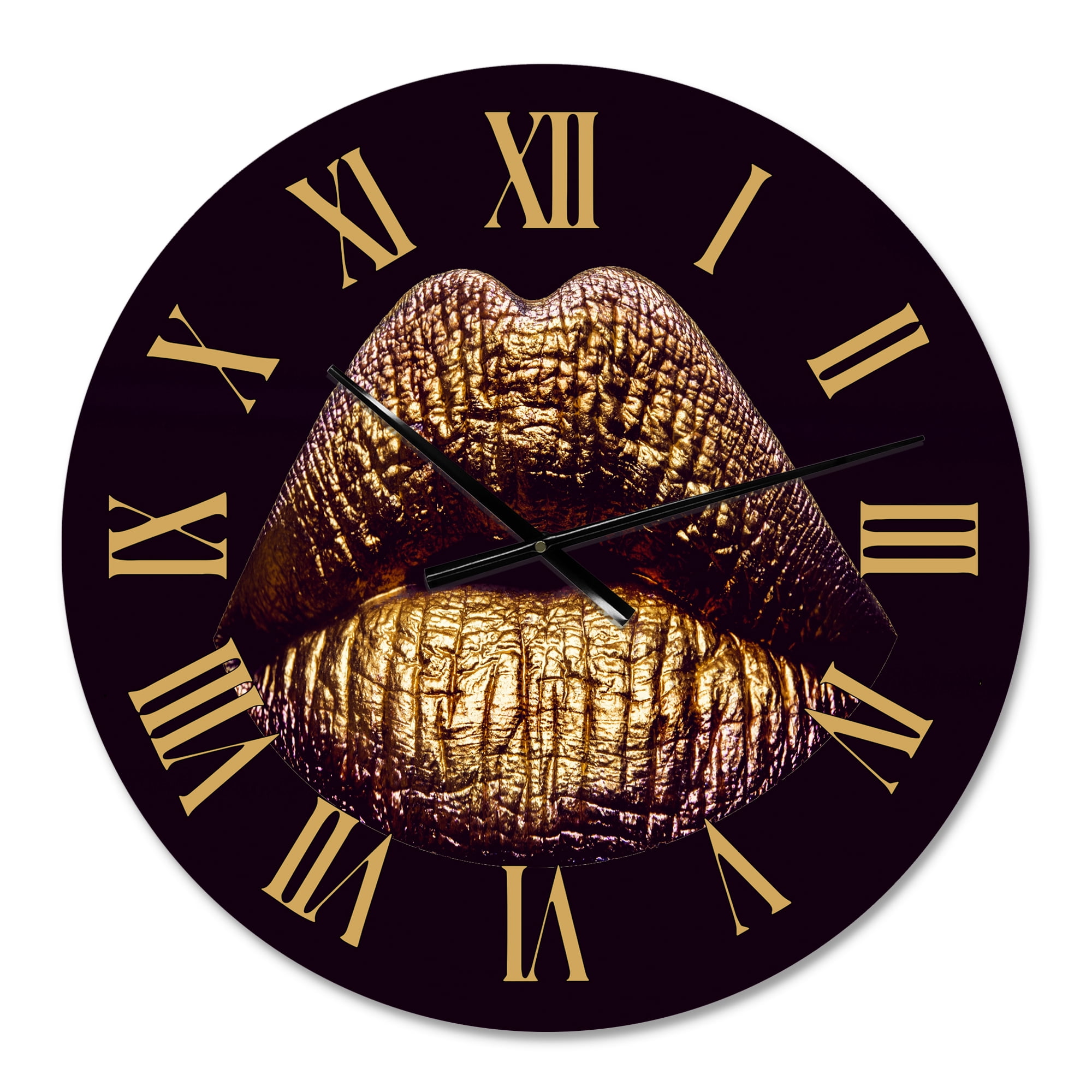 Designart 1 in Modern,Contemporary Wall Clock