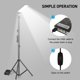 thumbnail image 5 of Lámpara Portátil Portátil Al Aire Libre Altura Ajustable Camping Linterta Plegable USB Luz Cargada Para Actividades Al Aire Libre, 5 of 7