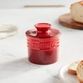 thumbnail image 2 of Gres Butter Crock Le Creuset, 180 ml, color cereza, 2 of 2