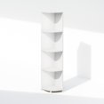 thumbnail image 1 of Furinno Étagère d'Angle Polyvalente à 4 Niveaux, Blanc, 1 of 1