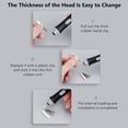 thumbnail image 4 of ZOUSSIQI Electric Eraser Kit for Artists Automatic Pencil Eraser Battery Operated with 20 Eraser Refills Detailer Tool for Artists Sketching Pencils/Drafting Pencil/Graphite/Drawing(Black) CJCA-23920, 4 of 9