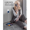thumbnail image 3 of Cargador USB C iHome AC Pro, adaptador de enchufe USB de doble puerto de 20 W, 3 of 6