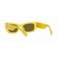 thumbnail image 4 of Miu Miu SMU 09WS Yellow/Brown (17L-01T) Sunglasses, 4 of 4