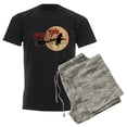 thumbnail image 6 of CafePress - Happy Yule Pajamas - Men's Dark Loose Fit Cotton Pajama Set, 6 of 7